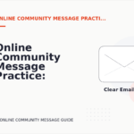 Online Community Message Practice: Email and Message Examples