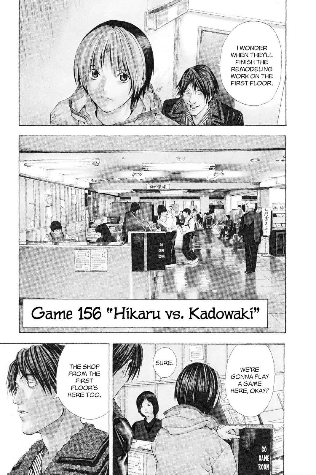 Hikaru no Go Chapter 156 Page 1