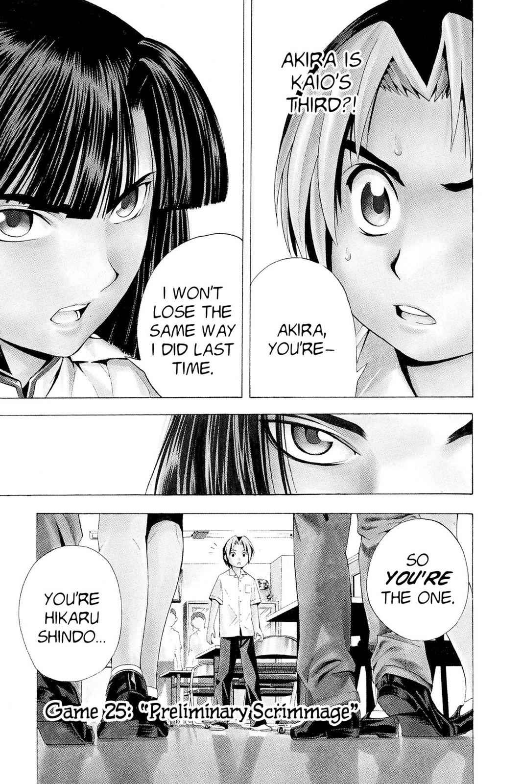 Hikaru no Go Chapter 25 Page 1