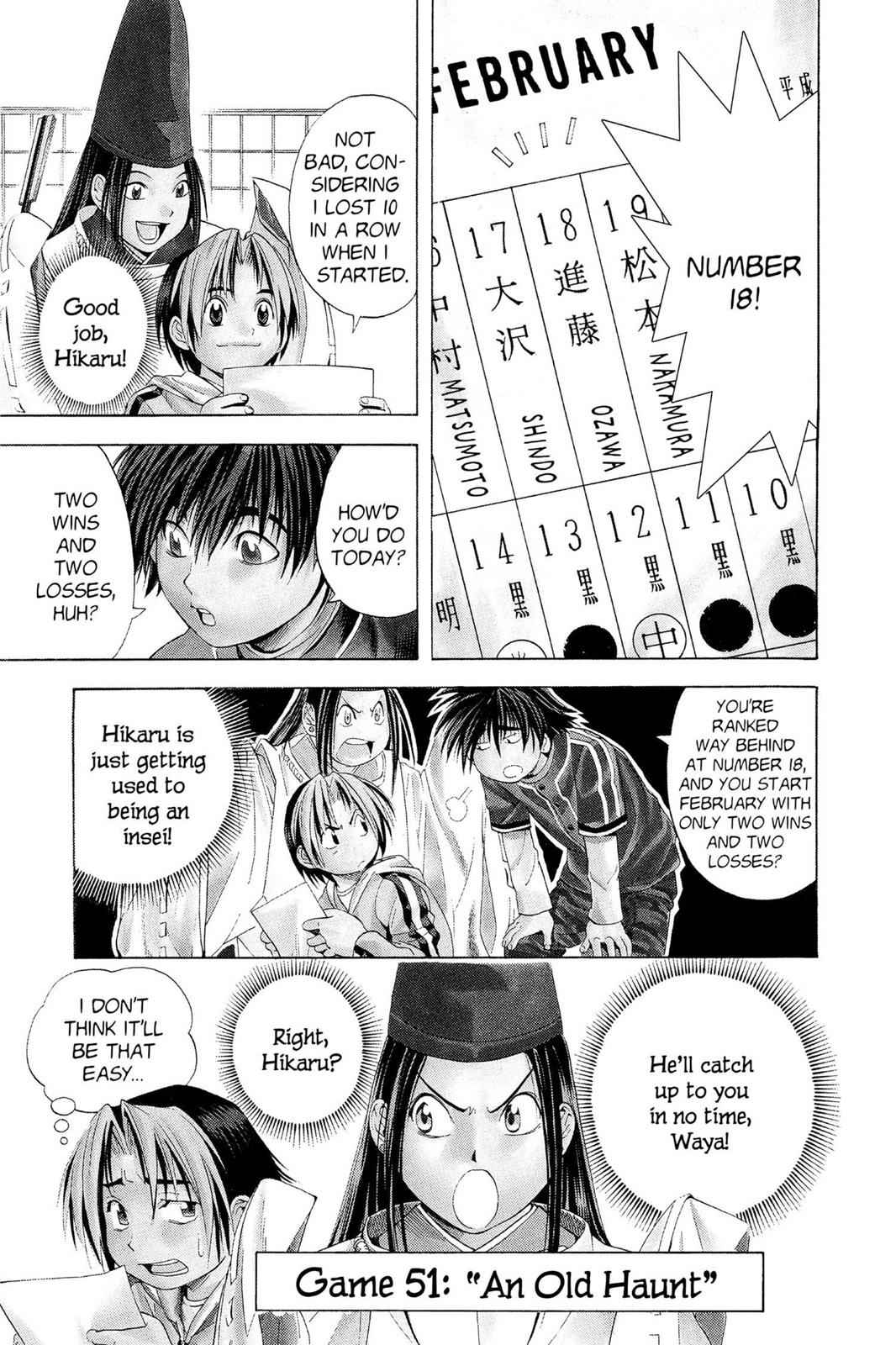 Hikaru no Go Chapter 51 Page 1